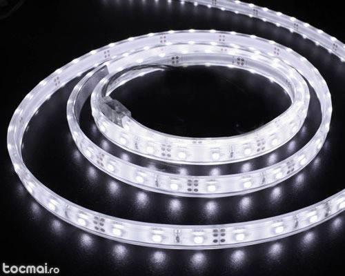 Banda led flexibila, lumina alba calda, 4. 8W/ m