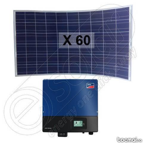 Panouri solare pentru productie energie electrica 15 kW