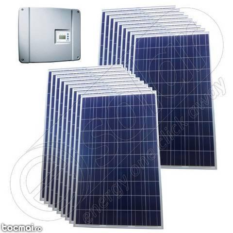 Sistem fotovoltaic trifazat cu invertor Piko Kostal 5. 5