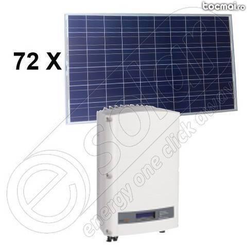 Sistem panouri solare fotovoltaice de 18 KW putere instalata