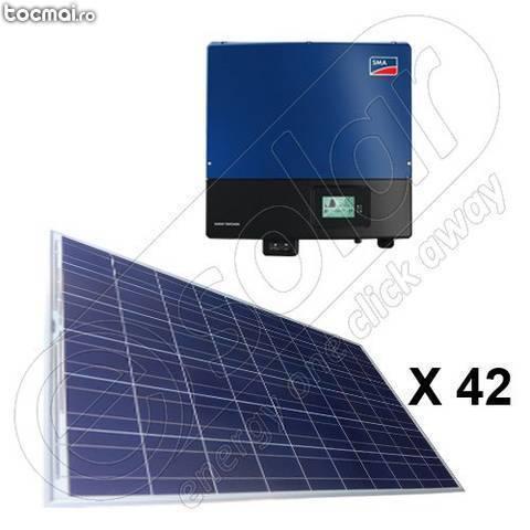 Sistem solar complet de 13, 5 kw cu injectare in retea