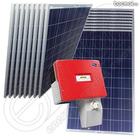 Sisteme fotovoltaice monofazate on- grid 4 kW cu invertoare