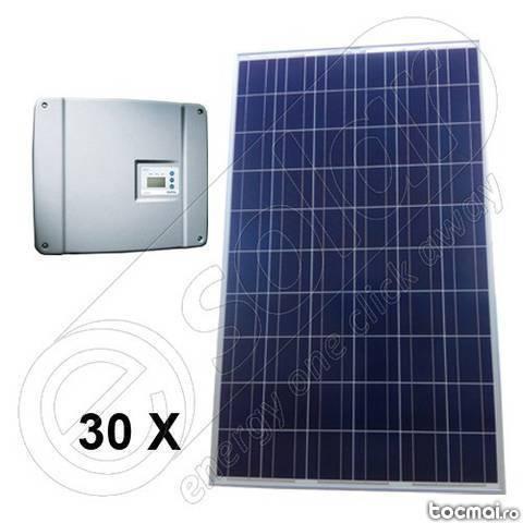 Sisteme fotovoltaice trifazate 7. 5 kW cu invertor
