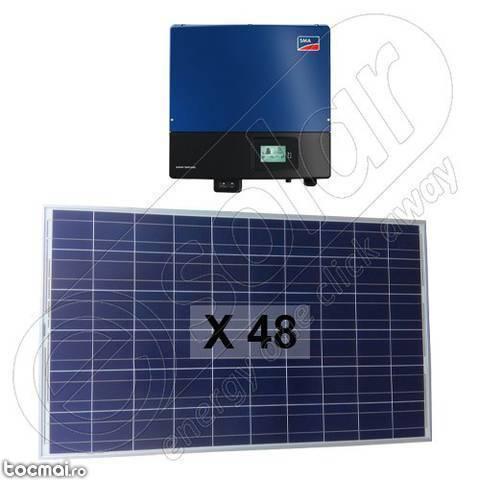 Sisteme panouri solare on- grid 12 kW cu invertoare