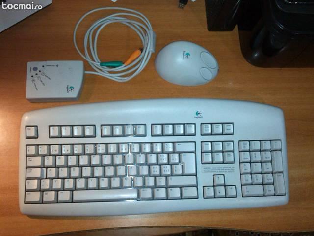 tastatura cu mouse wireless