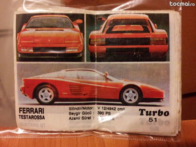 Colectie surprize Turbo 51- 120 serie incompleta anii '90