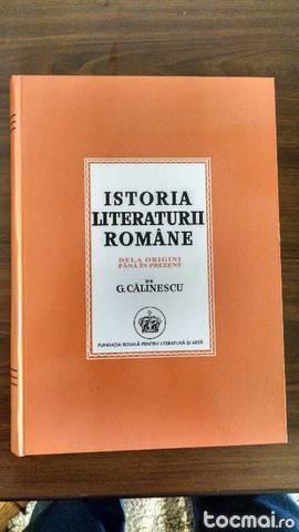Istoria Literaturii Romane de G. Calinescu