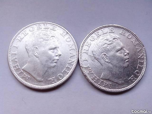 Lot 2 monede argint 200 . 1942