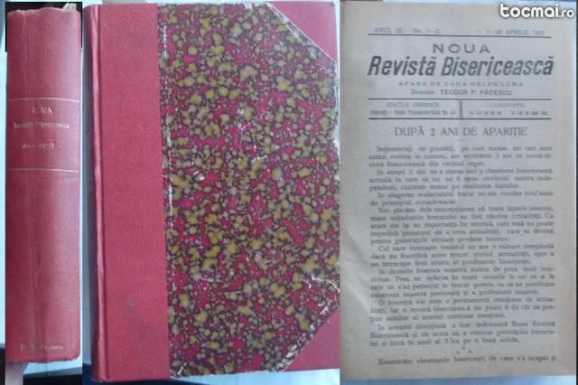 Revista Bisericeasca , 2 ani completi in coligat, 1921 - 1923