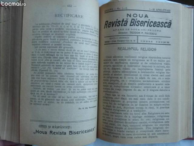 Revista Bisericeasca , 2 ani completi in coligat, 1921 - 1923