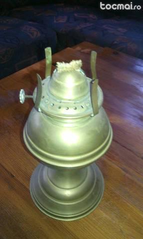 Lampa pe gaz din bronz- veche