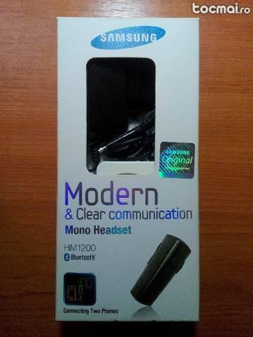 Casca Bluetooth Samsung HM 1200 - noua la pachet !