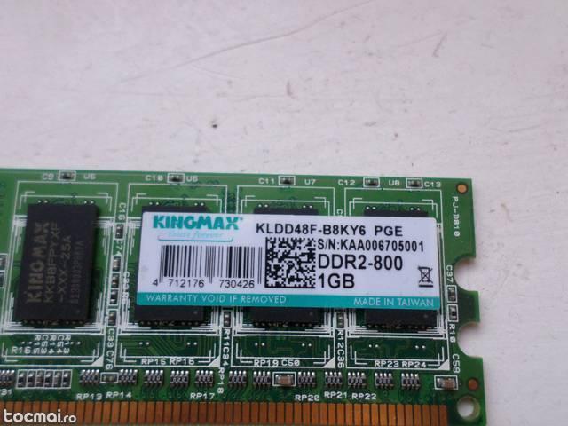 Memorie ram kingmax ddr2 1gb 800