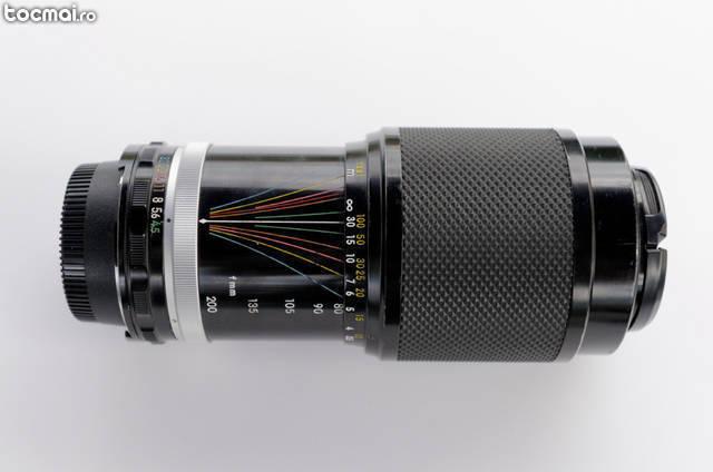 Obiectiv Nikon 80- 200 manual f4, 5 constant