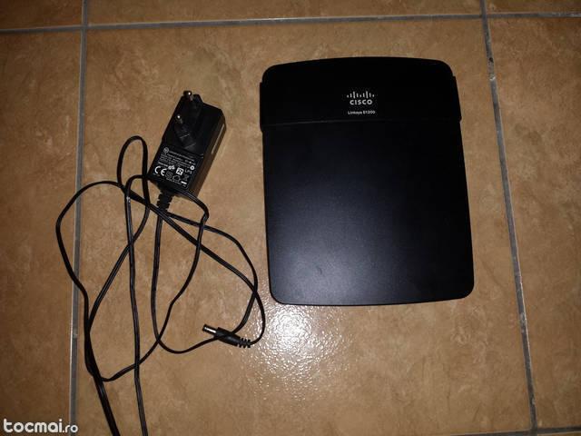 Router Wireless Linksys E1200 300 Mbps 2, 4 GHz 2 Antene int