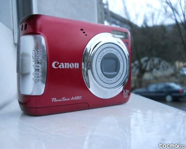 Aparat foto digital Canon PowerShot A480