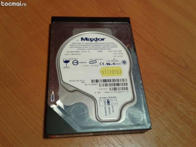 Hard Disk Maxtor 40 GB IDE 100% Functional