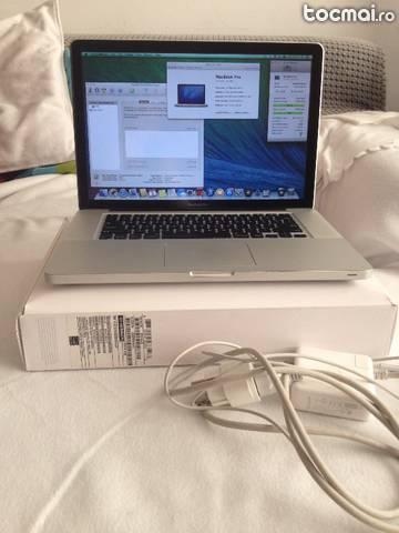 Macbook Pro 15, late 2011, 16G, 120SSD+optybay, Applecare