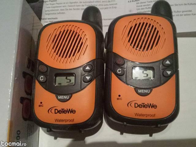 Statii walkie - talkie emisie - receptie
