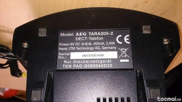 Telefon fix aeg model tara205- 02 fara fir