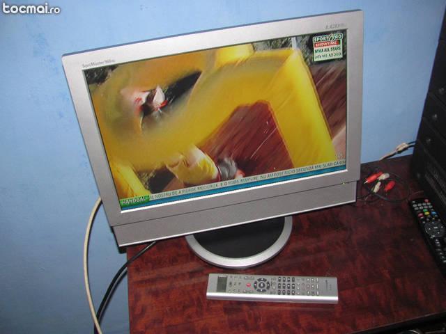 Tv lcd 19 inci widescreen samsung 960hd