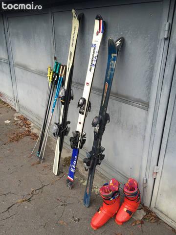 3 perechi de skiuri, bete si clapari