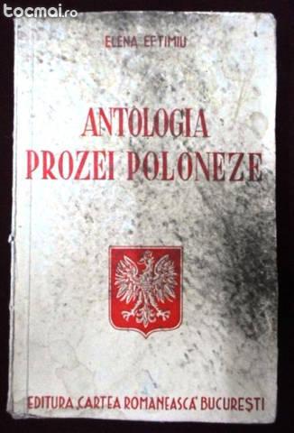 Antologia prozei poloneze de Elena Eftimiu