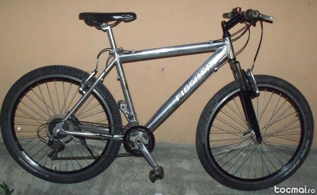bicicleta aluminium fischer 26''