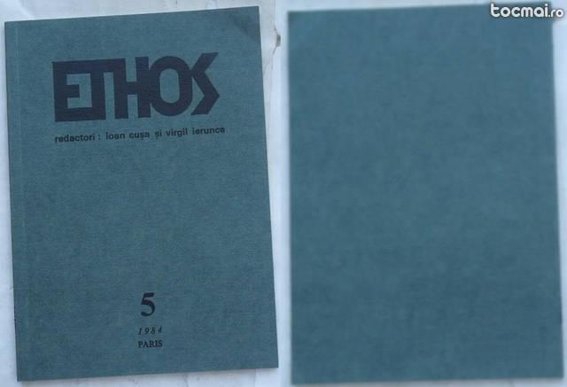 Ethos , revista diasporei , Paris , 1984 , legionari