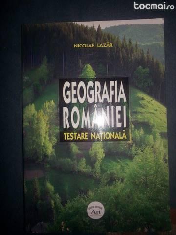 Geografia Romaniei- Testare Nationala