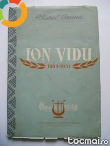 Ion vidu 1863- 1931 monografie de viorel cosma