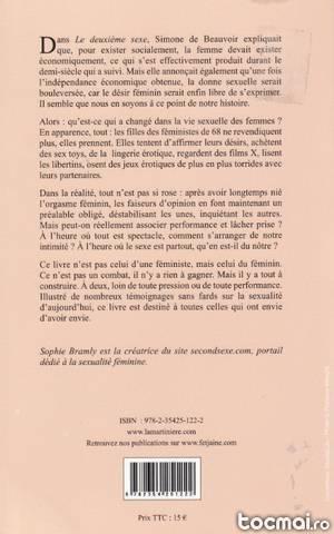 L’orgasme on s’en fout de sophie bramly (in franceza)