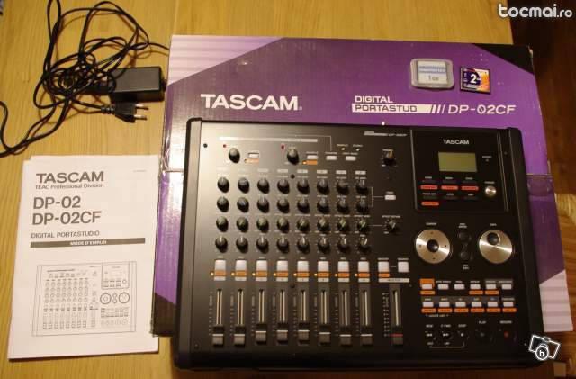 Mixer Digital Tascam DP02- CF recorder studio