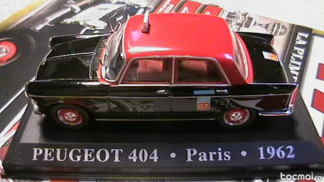 Macheta 1: 43 Peugeot 404 Taxi