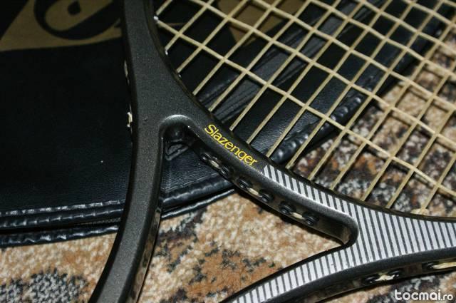 Racheta tenis slazenger quadro contact carbon/ fibra sticla