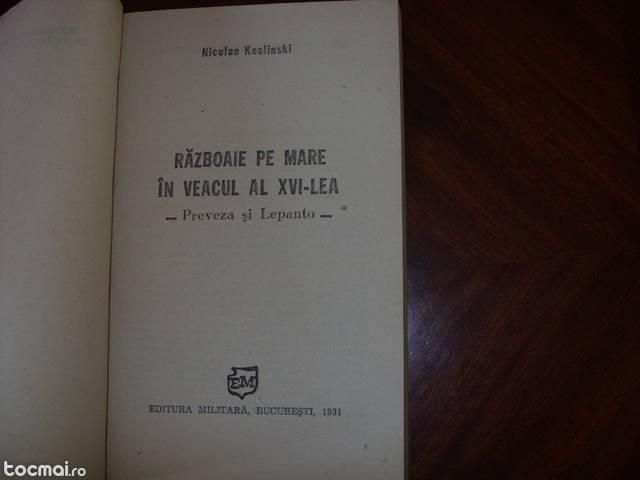 Razboaie pe mare in veacul al XVl- lea