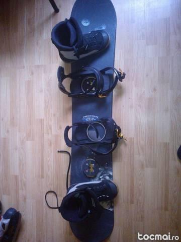 Snowboard + legaturi + boots marimea 44