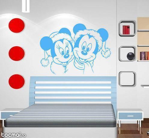 Mickey si Minnie – stickere decorative