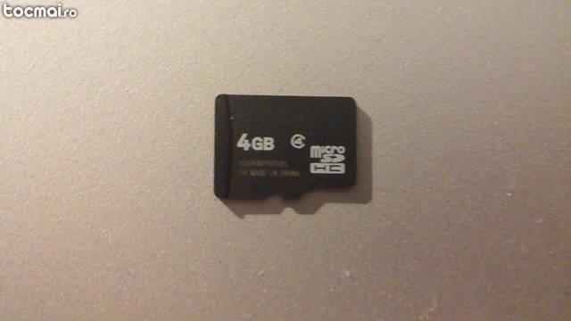 Card Micro- SD, 4GB