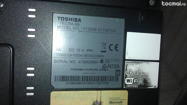 Dezmembrez laptop Toshiba Tecra A9