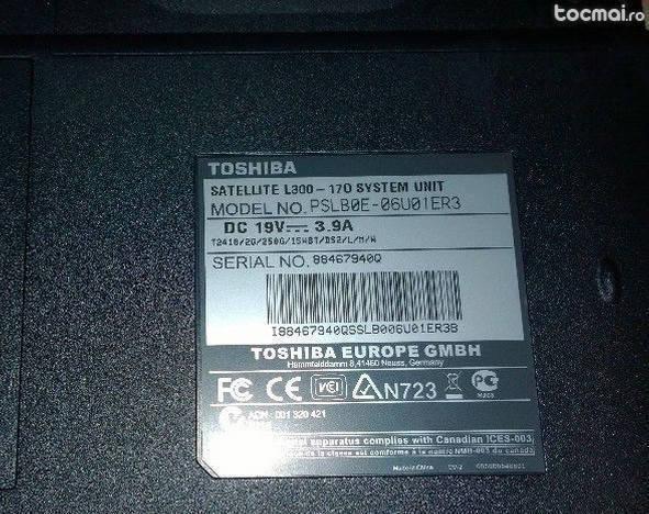 Toshiba L300 - stare f buna(2 ghz, 3gb ram, 500gb hdd)