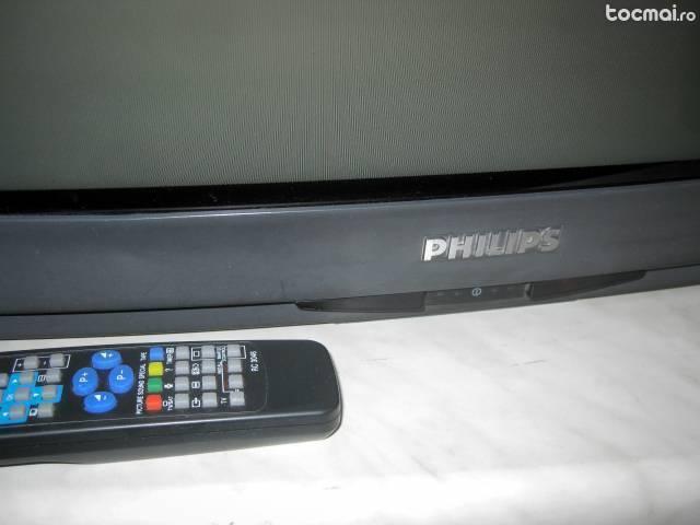 Tv Philips 82cm (cu tub)+telecomanda