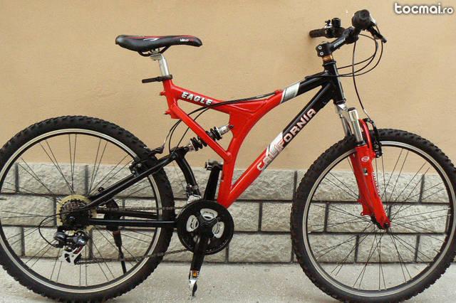 Bicicleta mountain bike california aluminiu, roti 26 inch