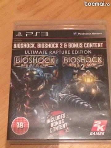 Bioshock 1 & 2 ultimate rapture edition joc playstation 3