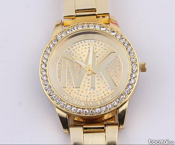 Ceas dama michael kors auriu, nou + Cutie Cadou