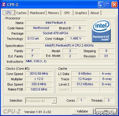 Intel pentium 4 3. 00ghz
