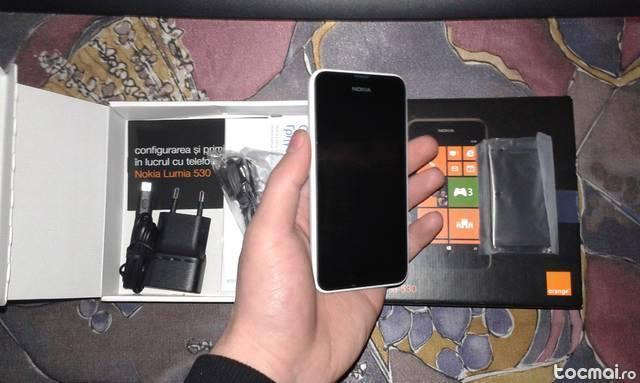 Nokia 530 Lumia, Dual SIM, White nou