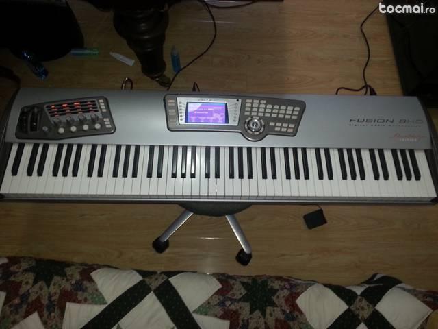 Pian, synth alesis fusion 8hd