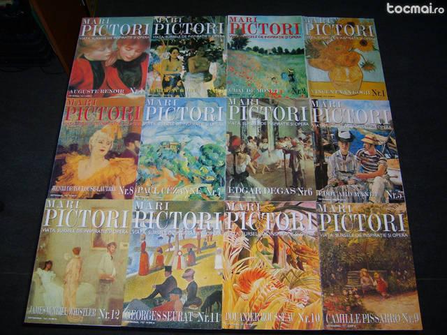 Revista mari pictori, nr. 1- 25, colectie, stare impecabila !