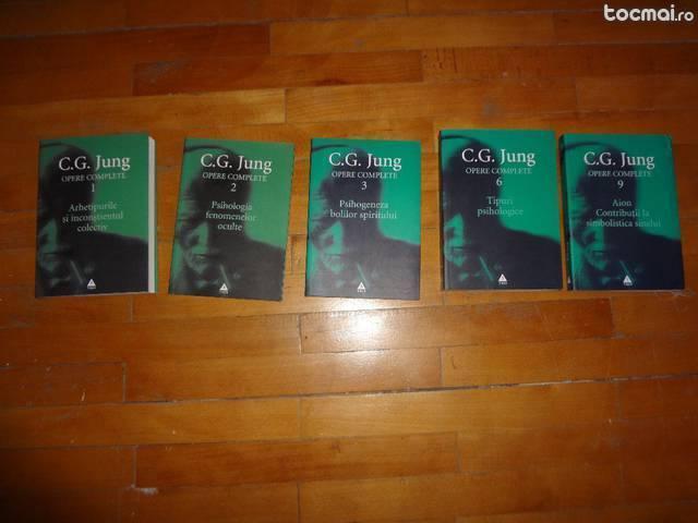 Colectie carti pshihologie C. G. JUNG 5 volume noi